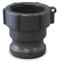 3/4&quot; MALE ADPT X 1/2&quot; FEMALE THR A PP CAM &amp; GROOVE FITTING
